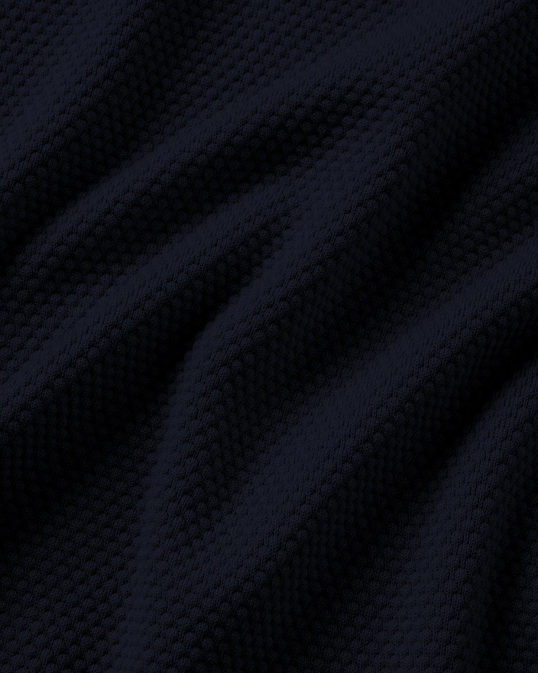 Avalon S/S Textured Slim Polo - Navy - WESTON JON BOUCHÉR