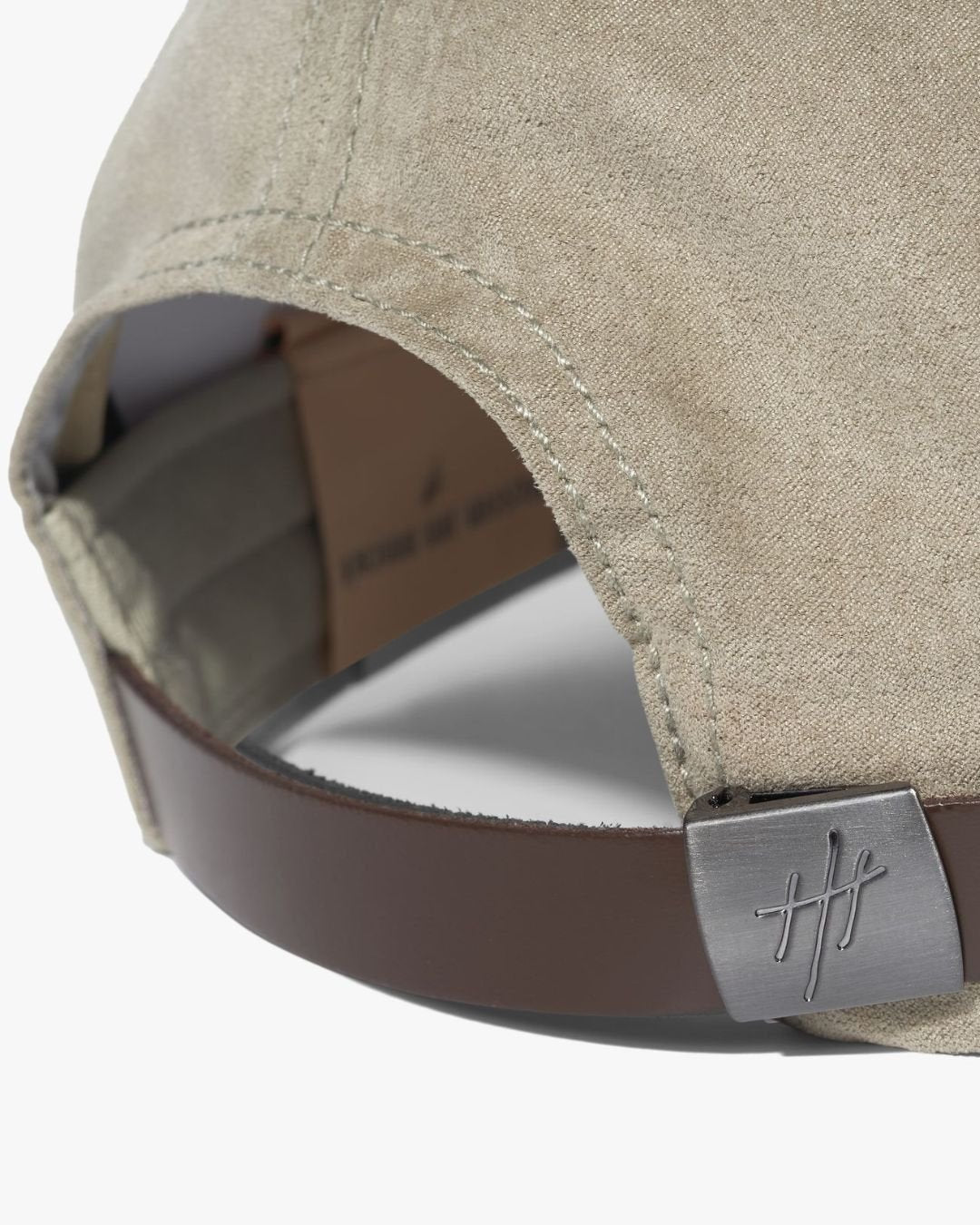 Luxe Suede Cap - Limestone - WESTON JON BOUCHÉR