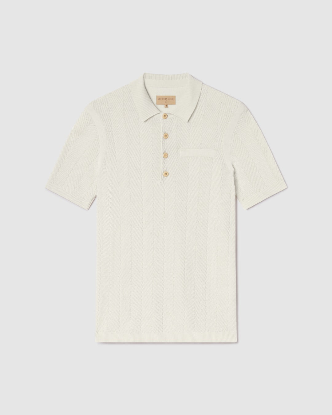 Alastair Slim Fit Knit Polo - Palomino