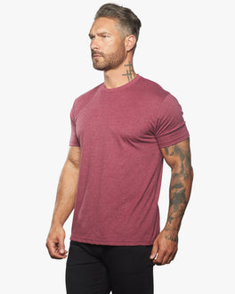 Ultra Soft Fitted Crew Neck Tee