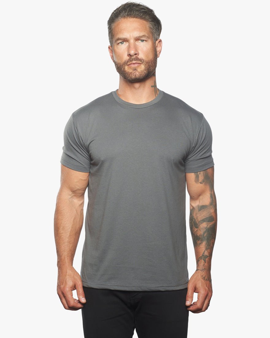 Ultra Soft Fitted Crew Neck Tee - WESTON JON BOUCHÉR