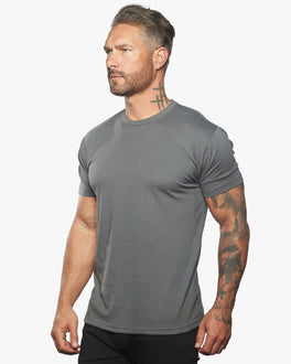 Ultra Soft Fitted Crew Neck Tee