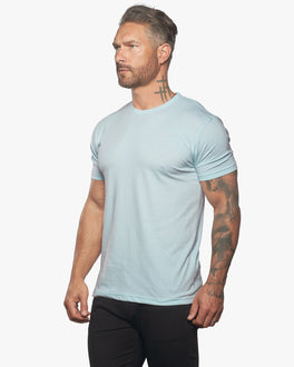Ultra Soft Fitted Crew Neck Tee