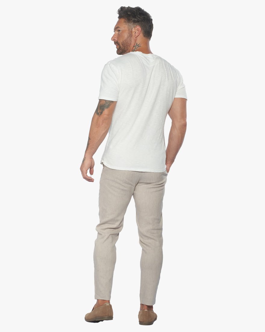 Havana Comfort Linen Slim Fit Pants - WESTON JON BOUCHÉR