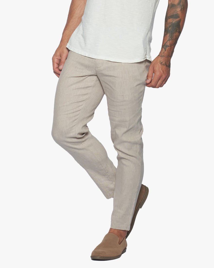 Havana Comfort Linen Slim Fit Pants - WESTON JON BOUCHÉR