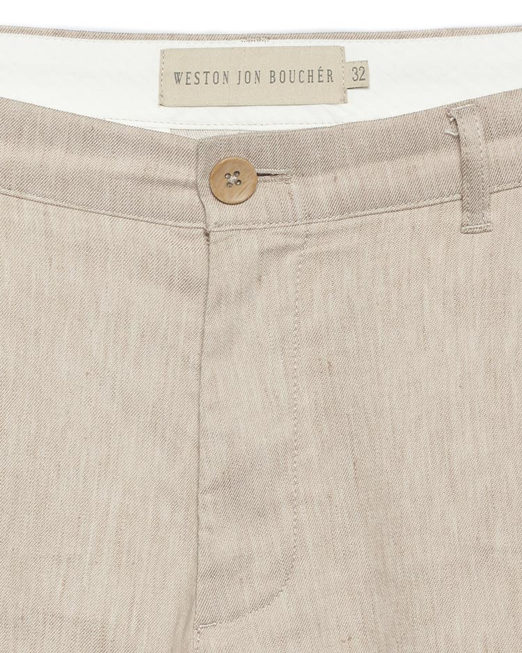 The Havana Comfort Linen Slim Pants - WESTON JON BOUCHÉR