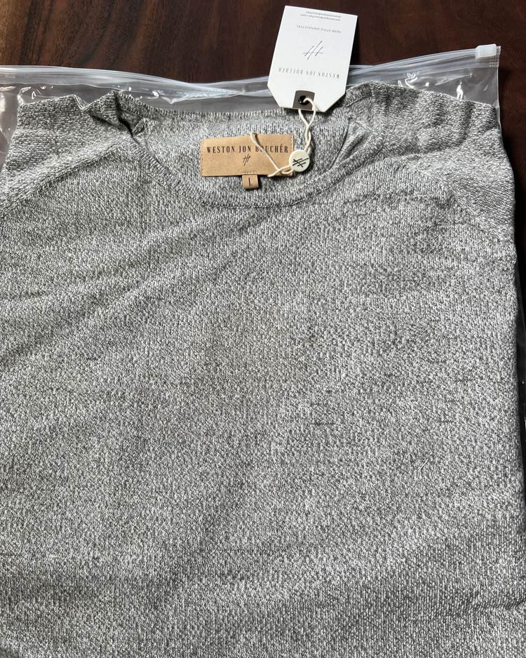 The Lightweight Slim Fit Sweater - Imperfections - WESTON JON BOUCHÉR