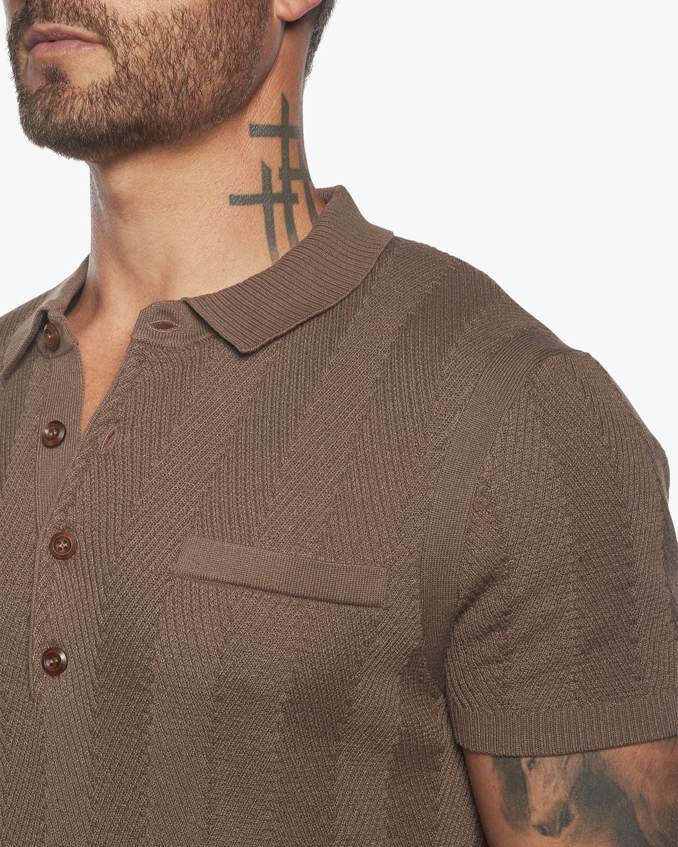 Alastair Slim Fit Knit Polo