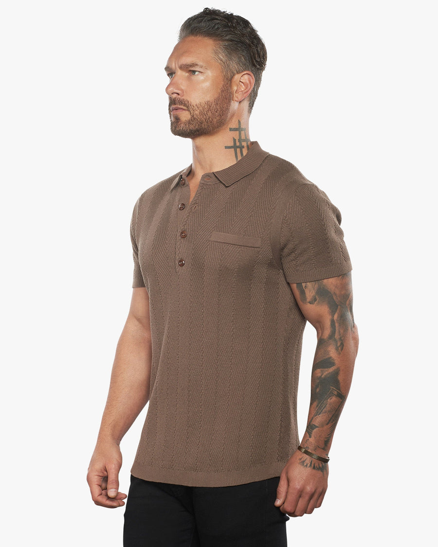 Alastair Slim Fit Knit Polo