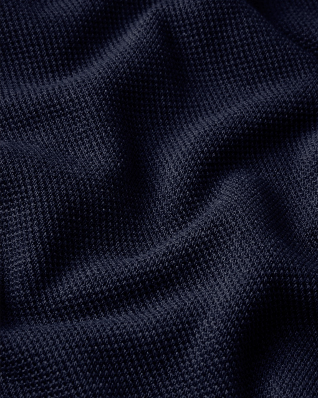 SS Mandarin Collar Slim Fit Knit Henley