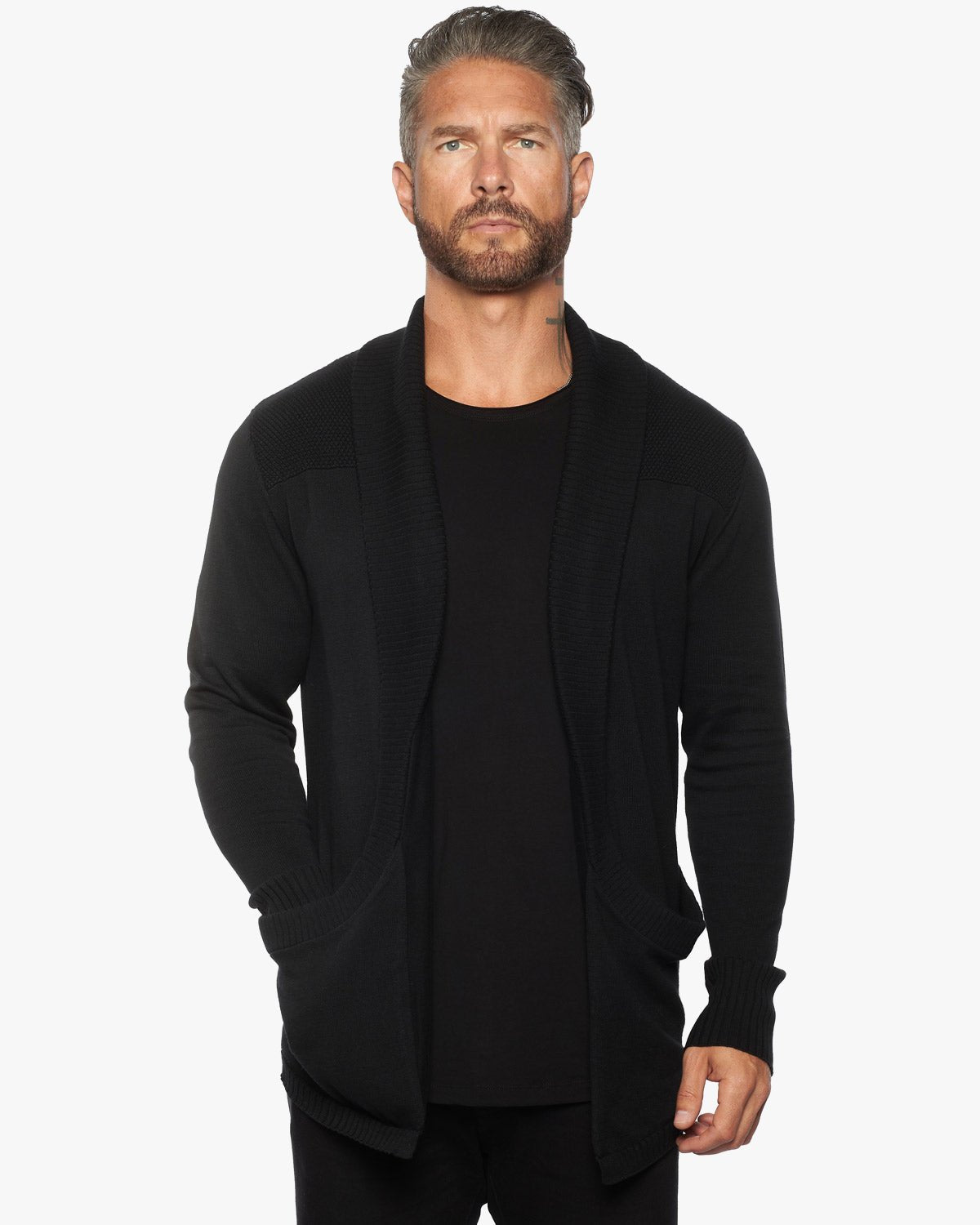Hemingway Lightweight Slim Fit Cardigan - WESTON JON BOUCHÉR