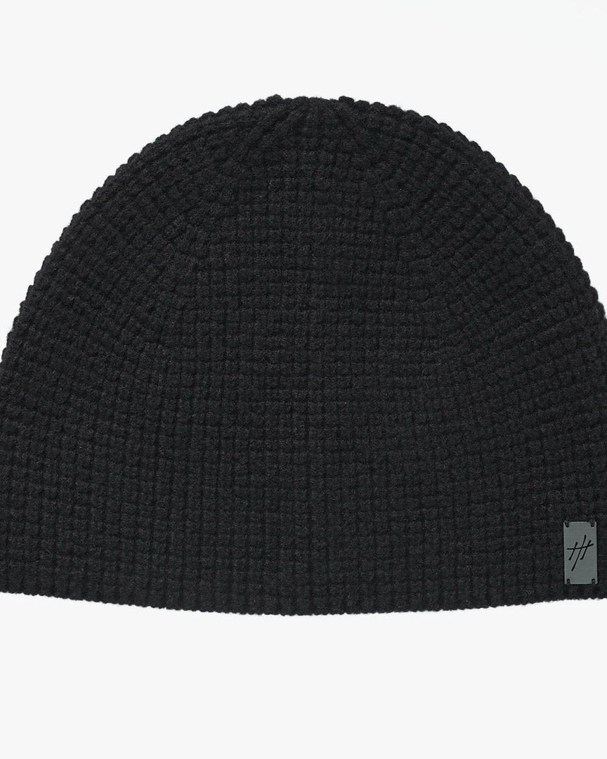 Aspen Cashmere & Wool Waffle Knit Skullcap Beanie - WESTON JON BOUCHÉR