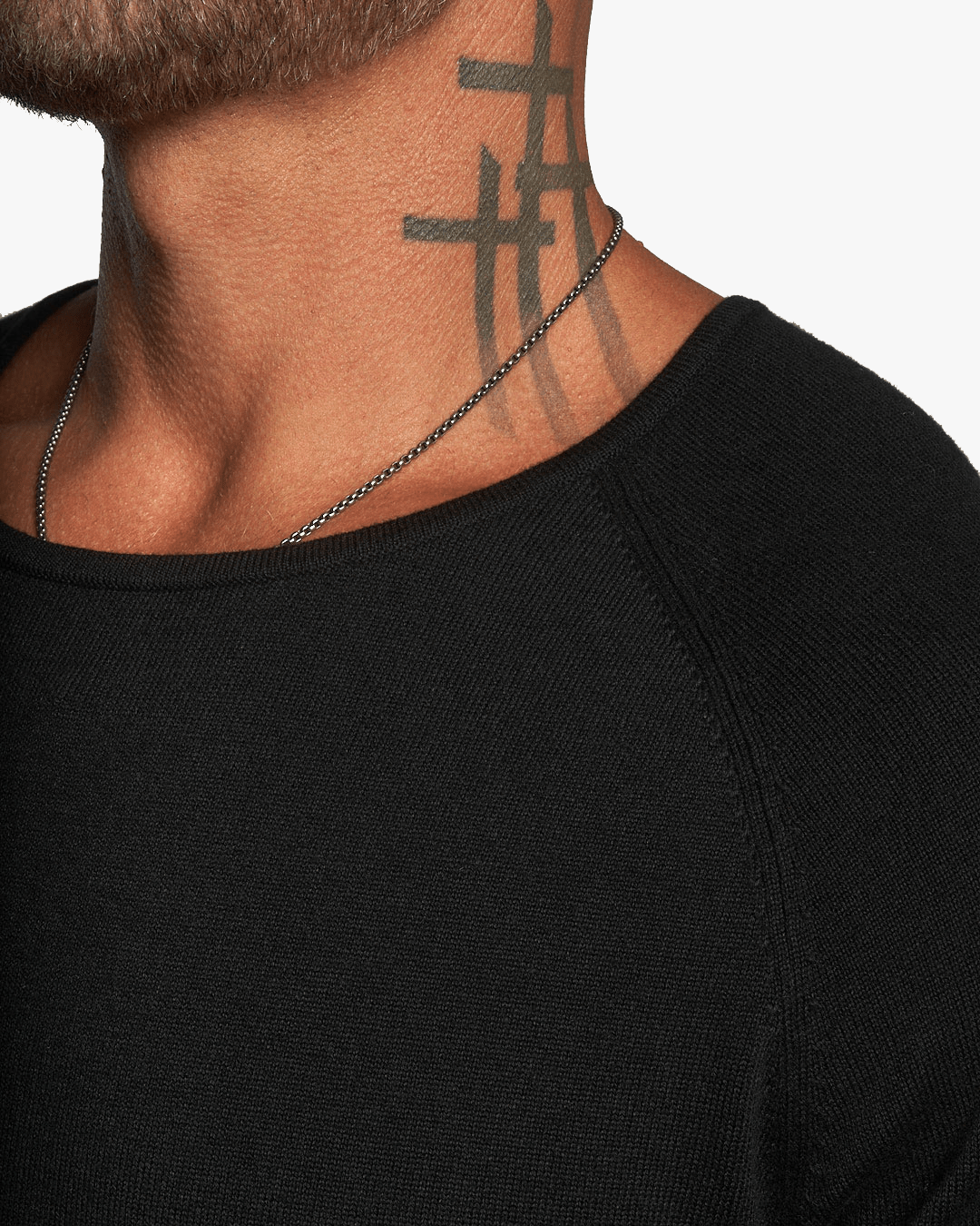 Lightweight Slim Fit Sweater - Obsidian - WESTON JON BOUCHÉR