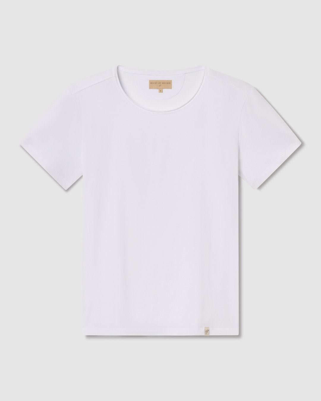 Silas Raw Scoop Neck Slim Fit Tee