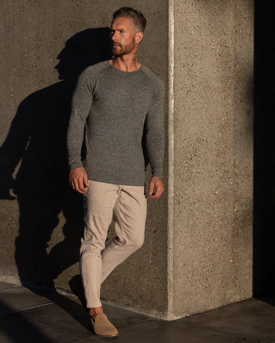 The Lightweight Slim Fit Sweater - Imperfections - WESTON JON BOUCHÉR