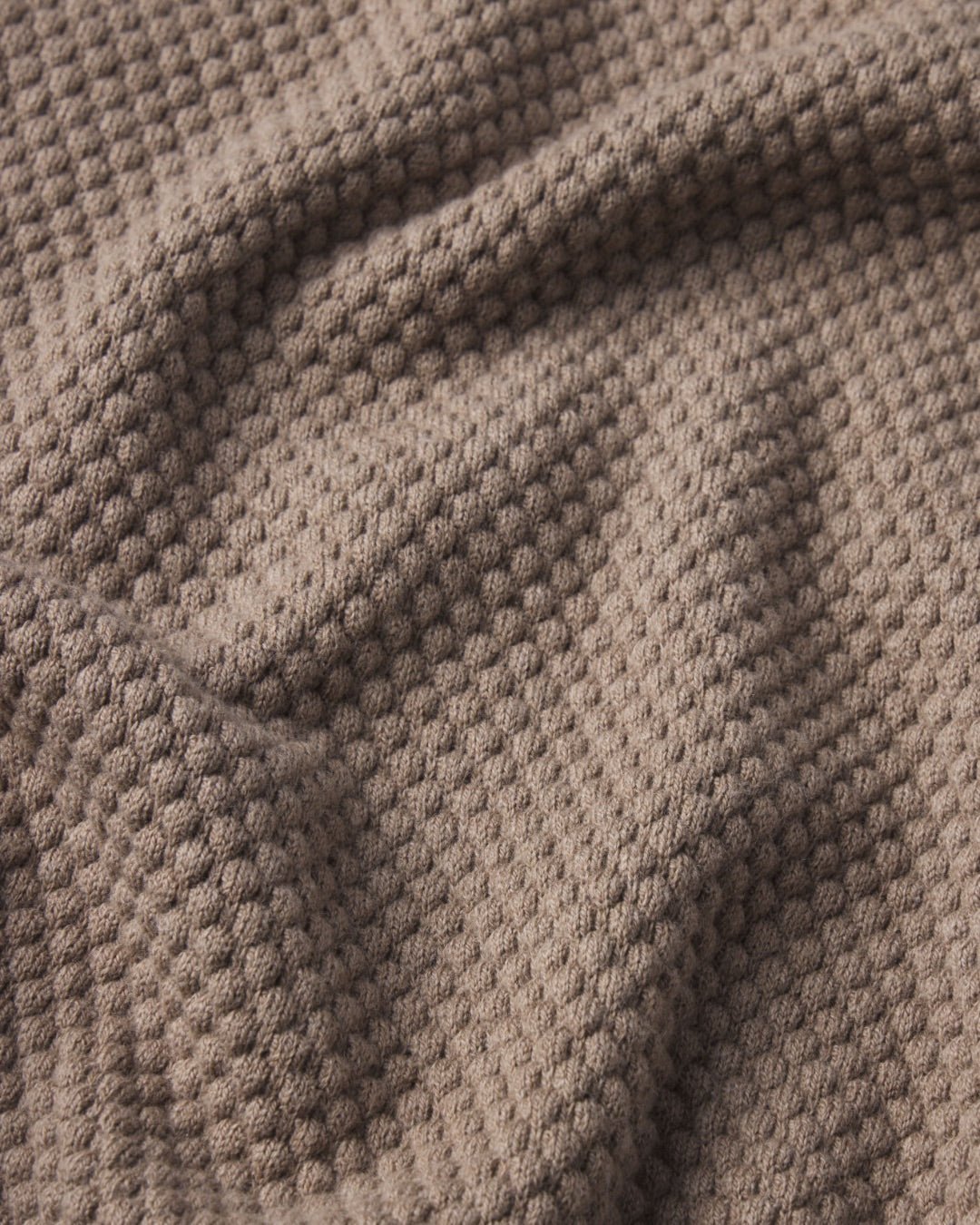 Ripley Crew Neck Cotton & Cashmere Sweater SLIM - Camel - WESTON JON BOUCHÉR