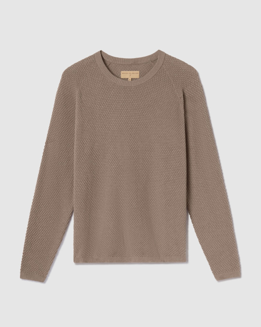Ripley Crew Neck Cotton & Cashmere Sweater SLIM