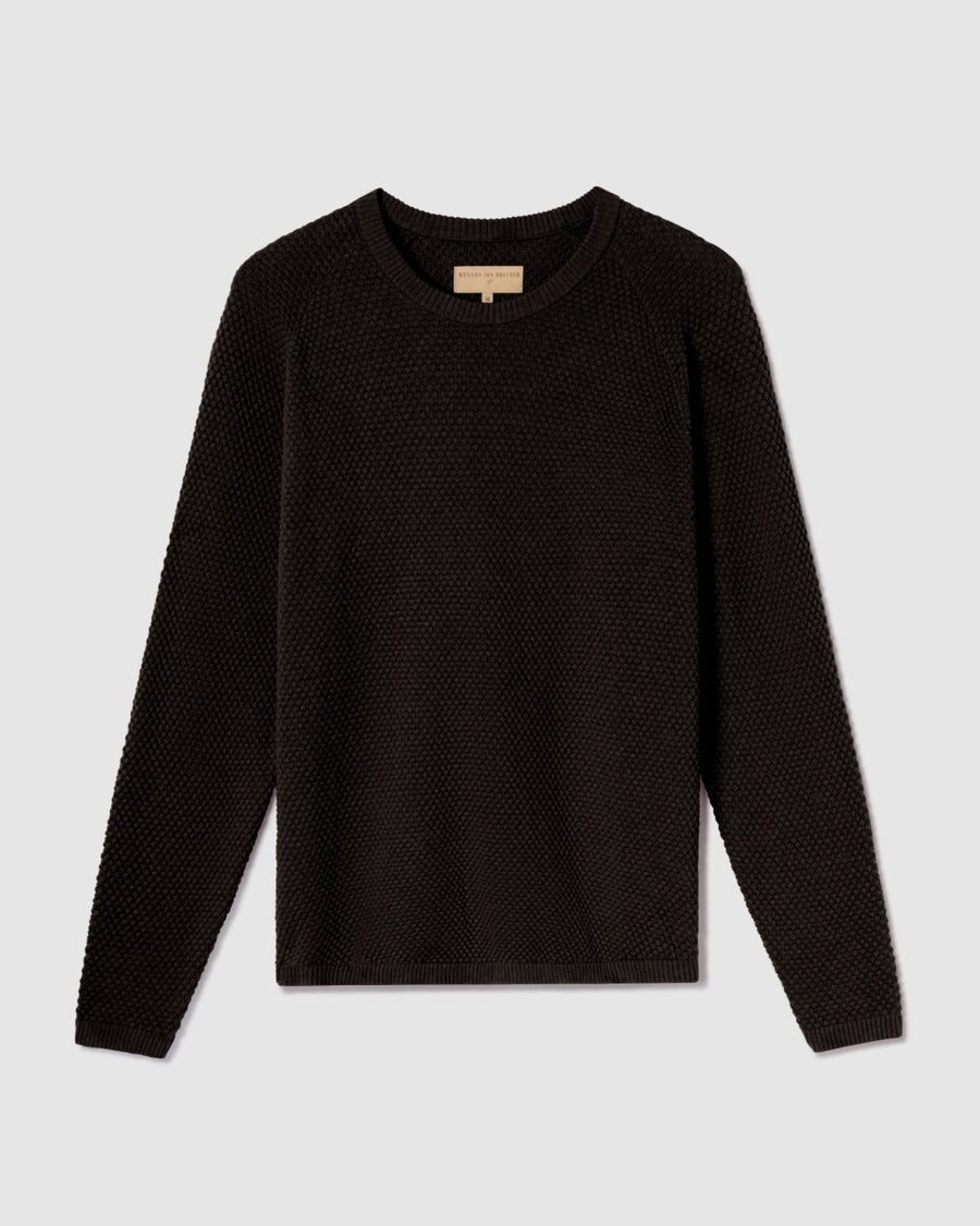 Ripley Crew Neck Cotton & Cashmere Sweater SLIM