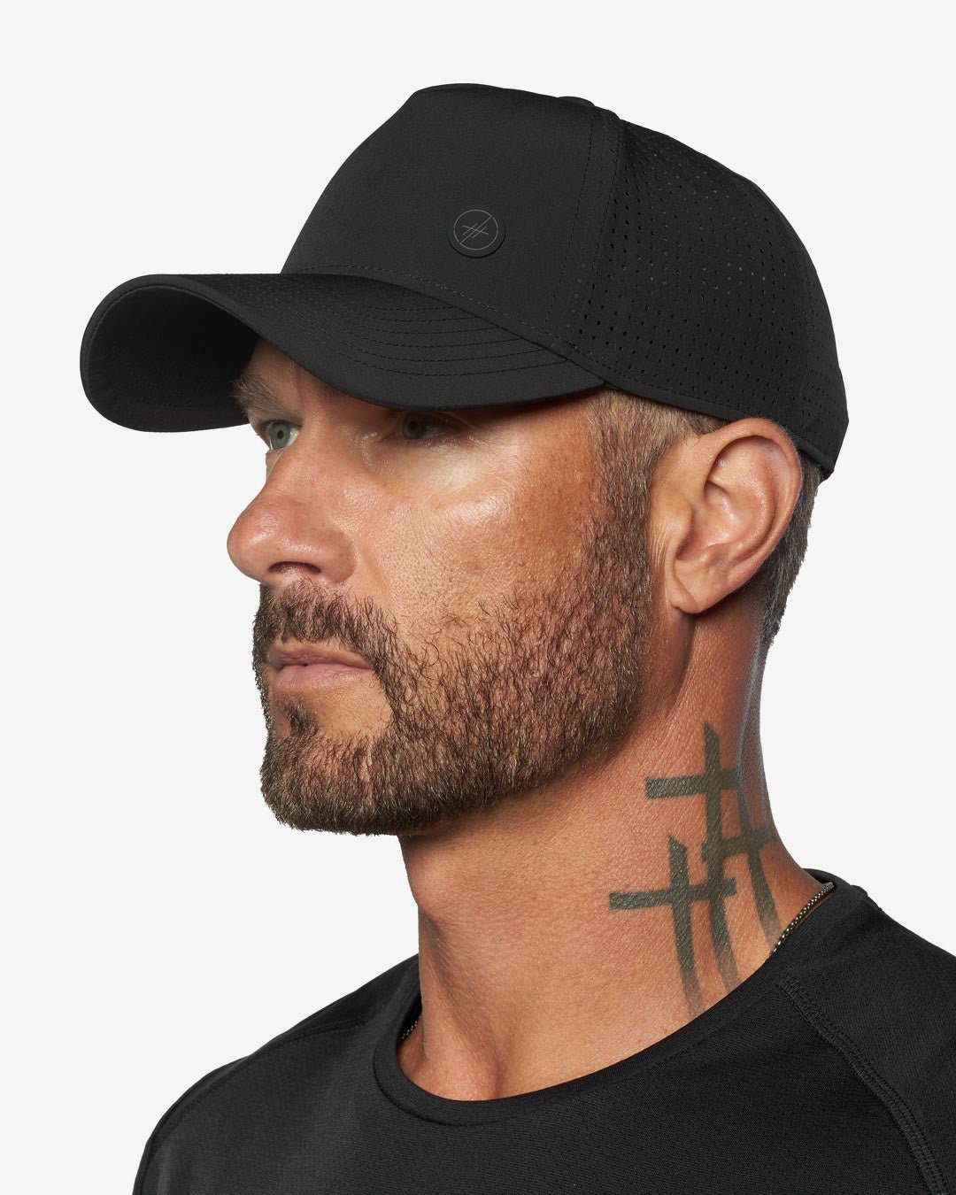 Apex Vented Cross Training Hat - Black - WESTON JON BOUCHÉR