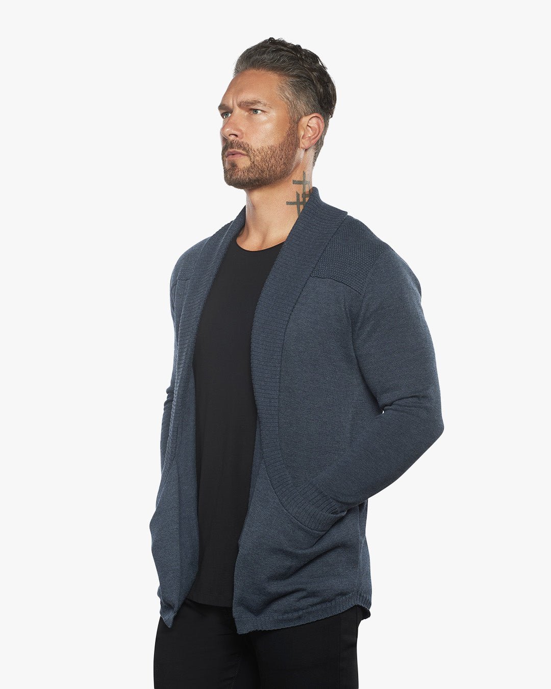 Hemingway Lightweight Slim Fit Cardigan - WESTON JON BOUCHÉR