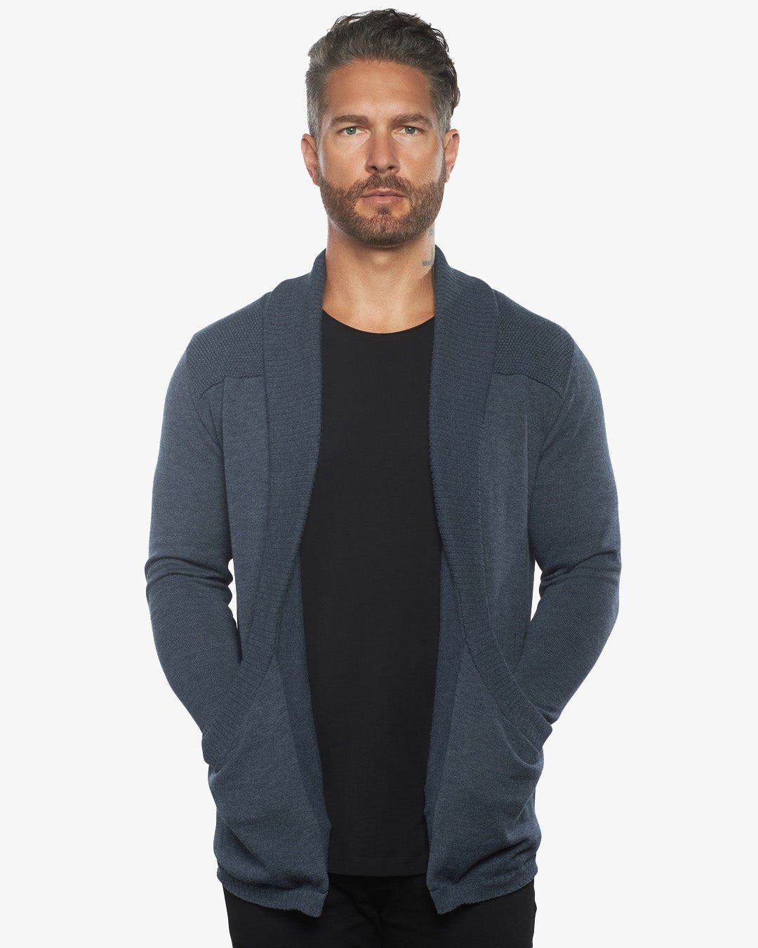 Hemingway Lightweight Slim Fit Cardigan - WESTON JON BOUCHÉR