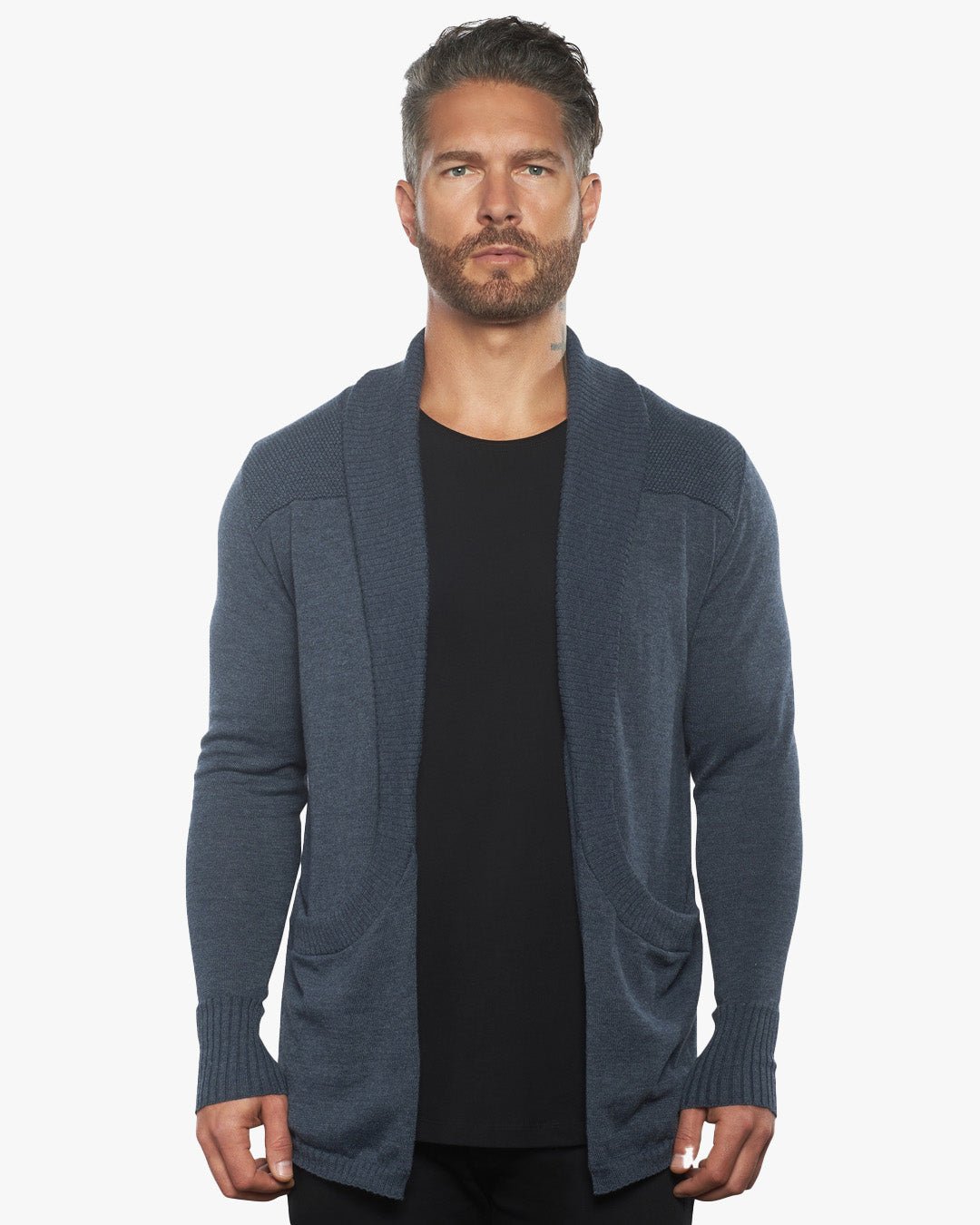 Hemingway Lightweight Slim Fit Cardigan - WESTON JON BOUCHÉR