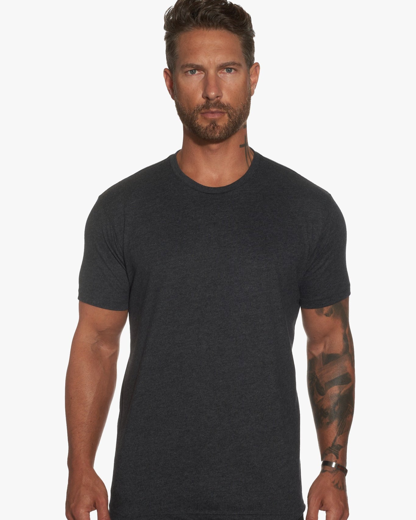 Ultra Soft Fitted Crew Neck Tee