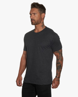 Ultra Soft Fitted Crew Neck Tee