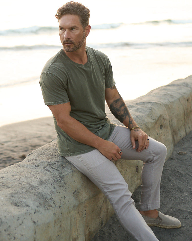 The Havana Comfort Linen Slim Pants - WESTON JON BOUCHÉR