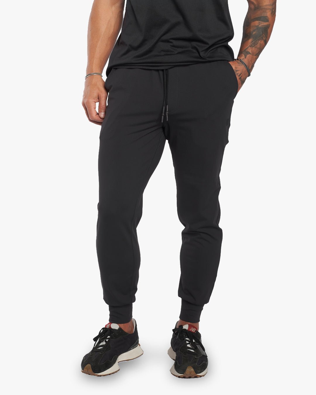 Interval Training & Leisure Joggers - Black - WESTON JON BOUCHÉR