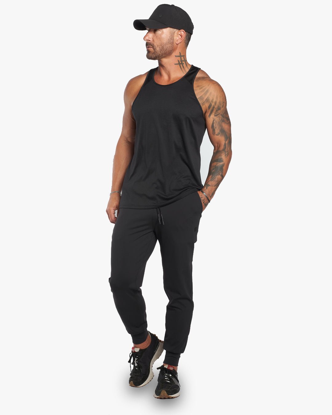 Interval Training & Leisure Joggers - Black - WESTON JON BOUCHÉR