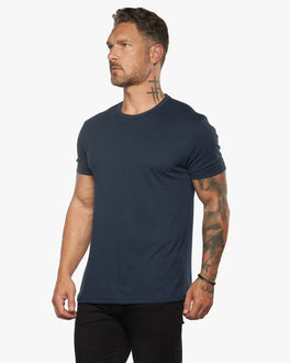 Ultra Soft Fitted Crew Neck Tee