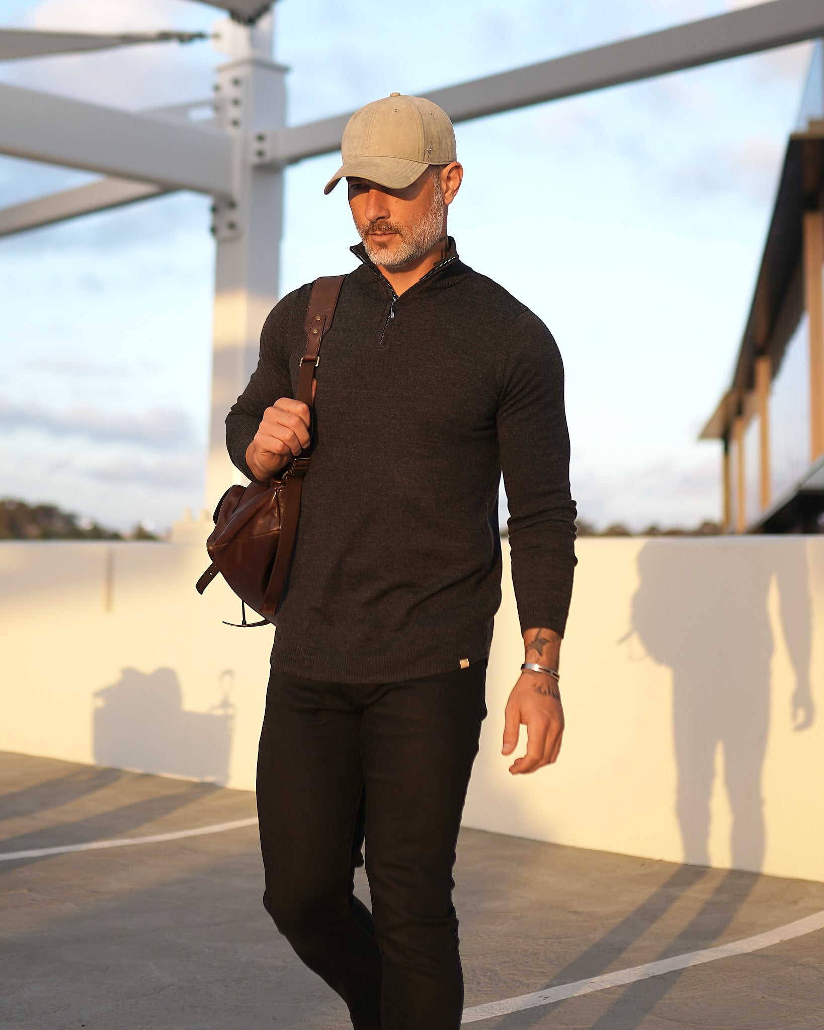 The Luxe Suede Cap - WESTON JON BOUCHÉR