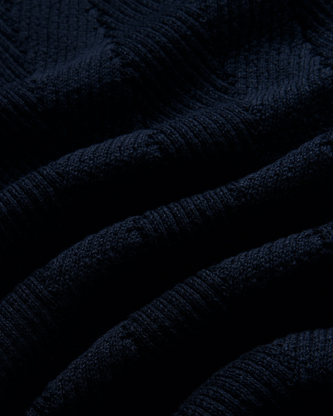 Alastair Slim Fit Knit Polo - Navy