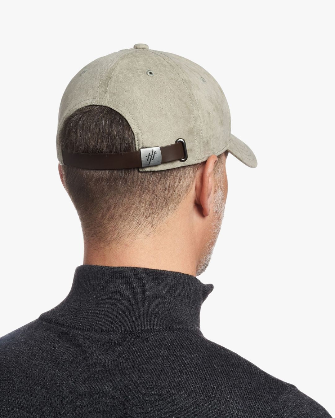 Luxe Suede Cap - Limestone - WESTON JON BOUCHÉR