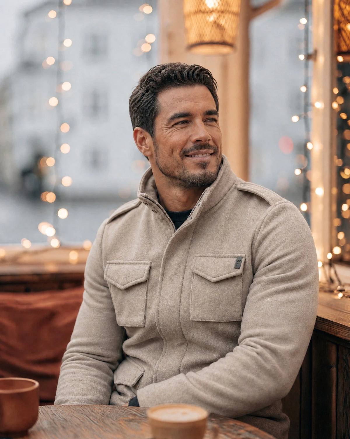 Armada Wool Field Coat - Sandstorm - WESTON JON BOUCHÉR