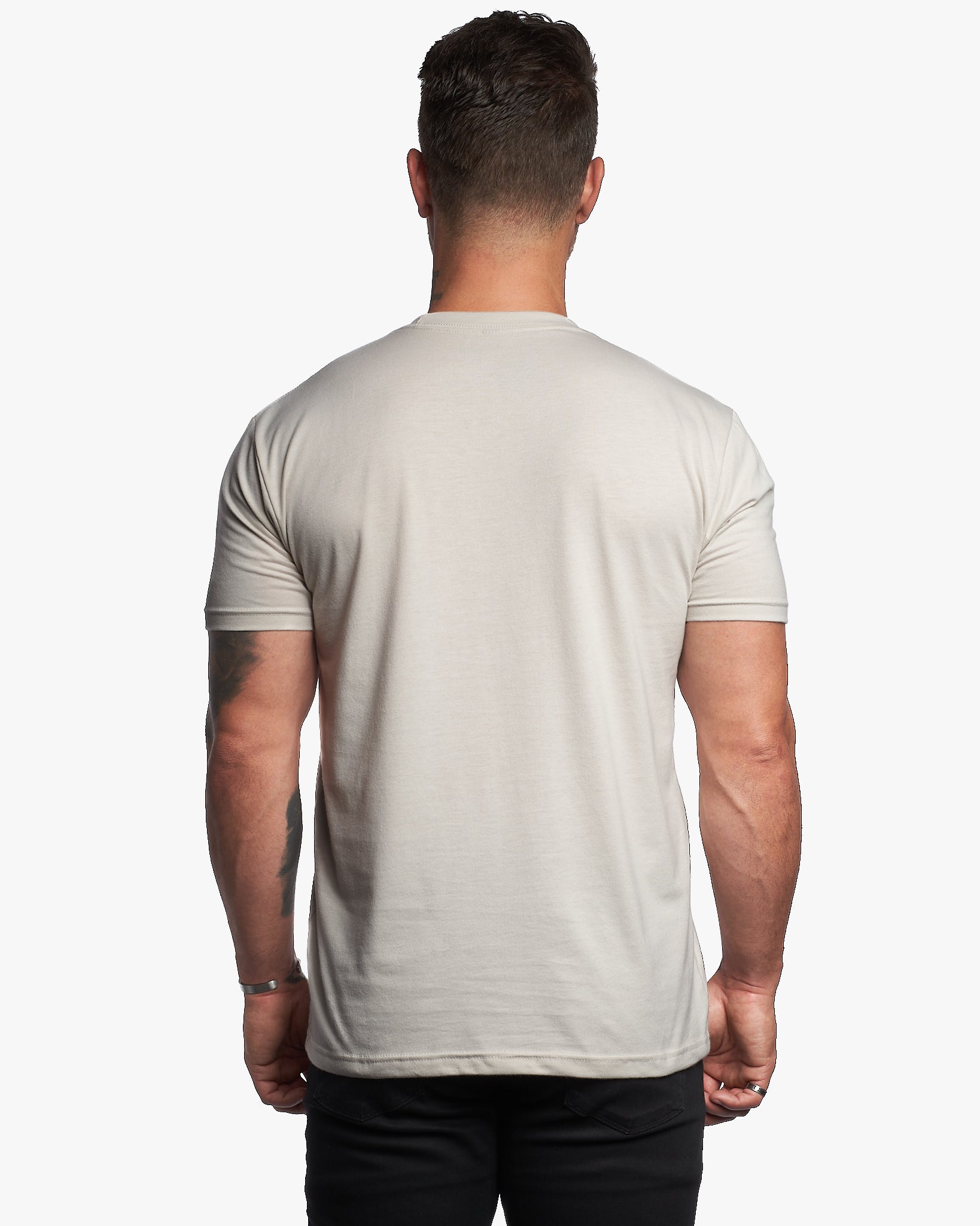 Ultra Soft Fitted Crew Neck Tee