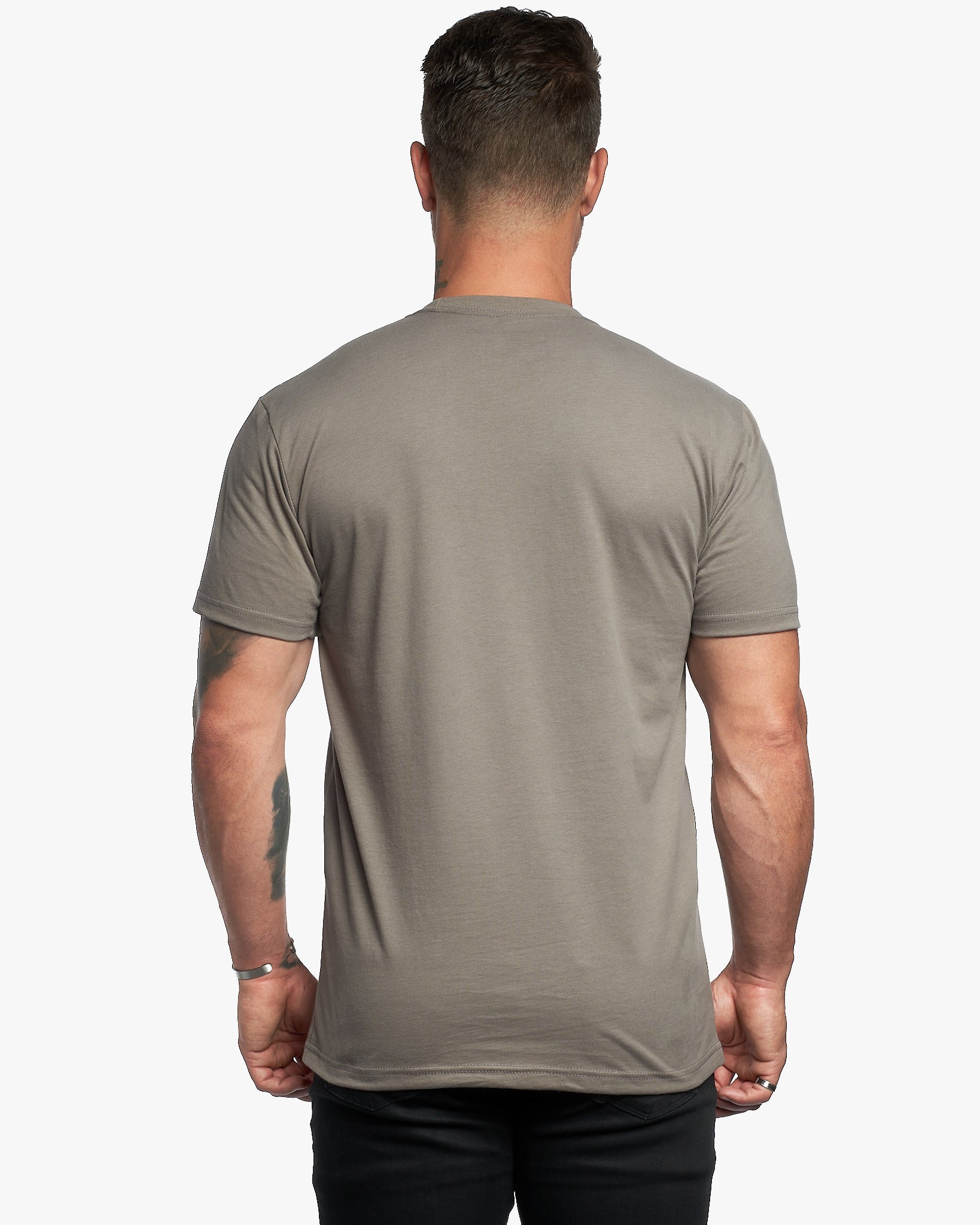 Ultra Soft Fitted Crew Neck Tee