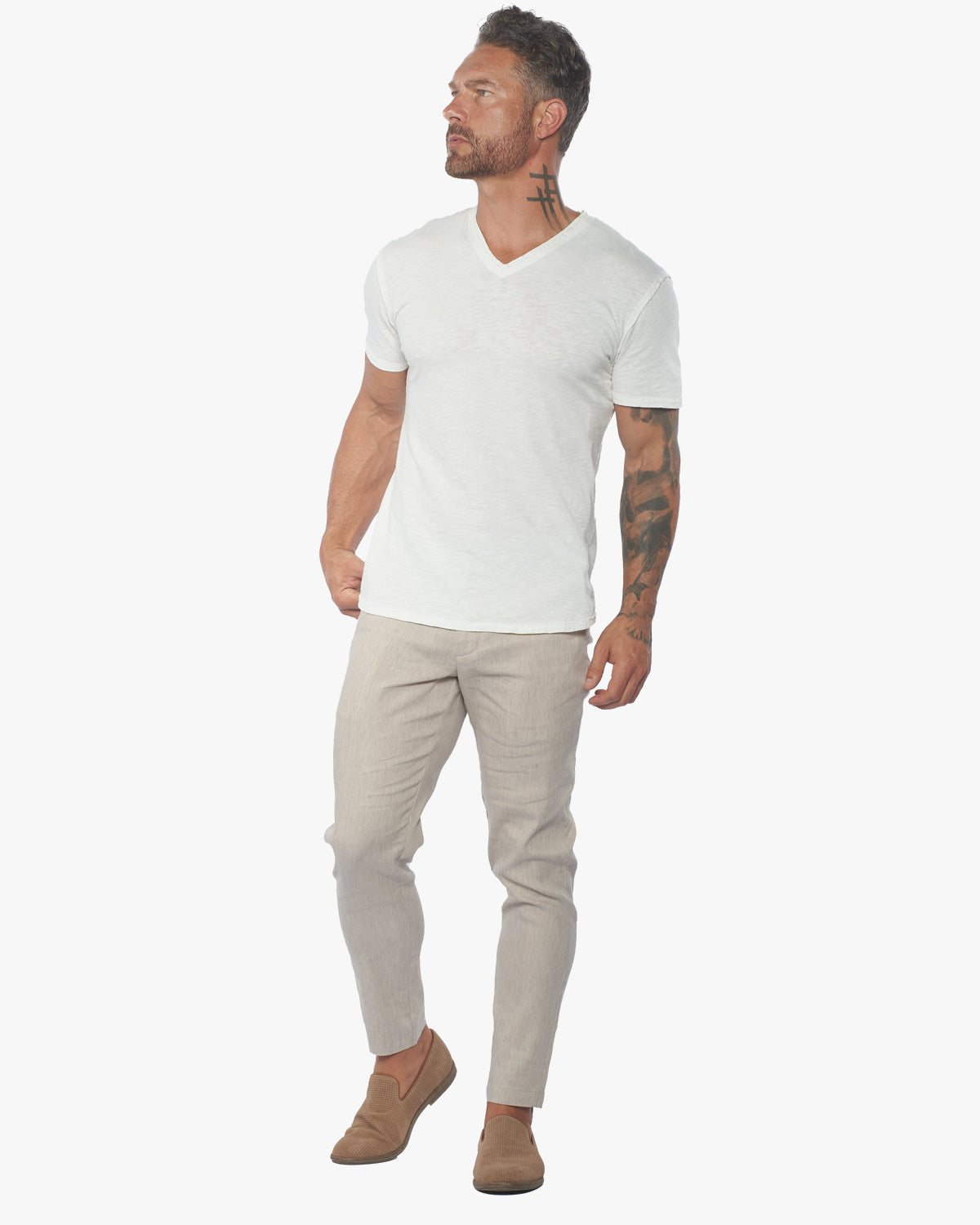 Havana Comfort Linen Slim Pants