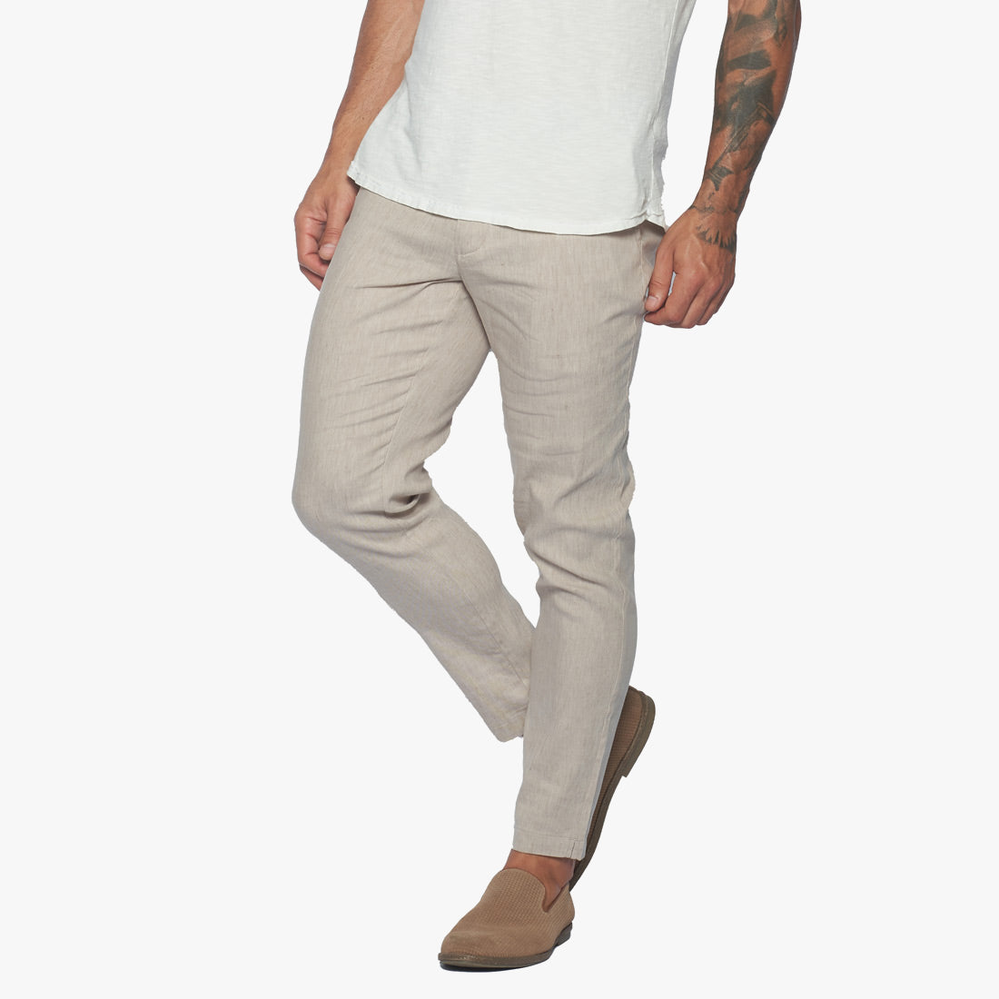 Havana Comfort Linen Slim Pants