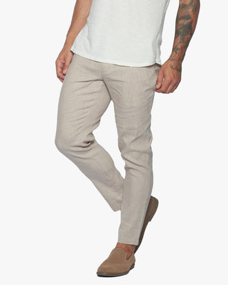 Havana Comfort Linen Slim Fit Pants - WESTON JON BOUCHÉR