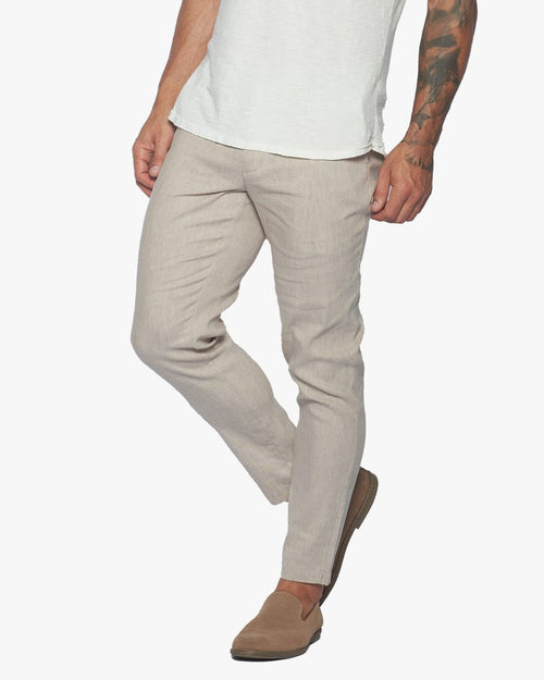 Havana Comfort Linen Slim Fit Pants - WESTON JON BOUCHÉR