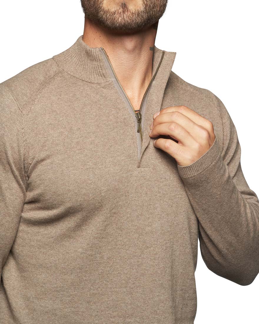 Slim fit 2024 quarter zip sweater