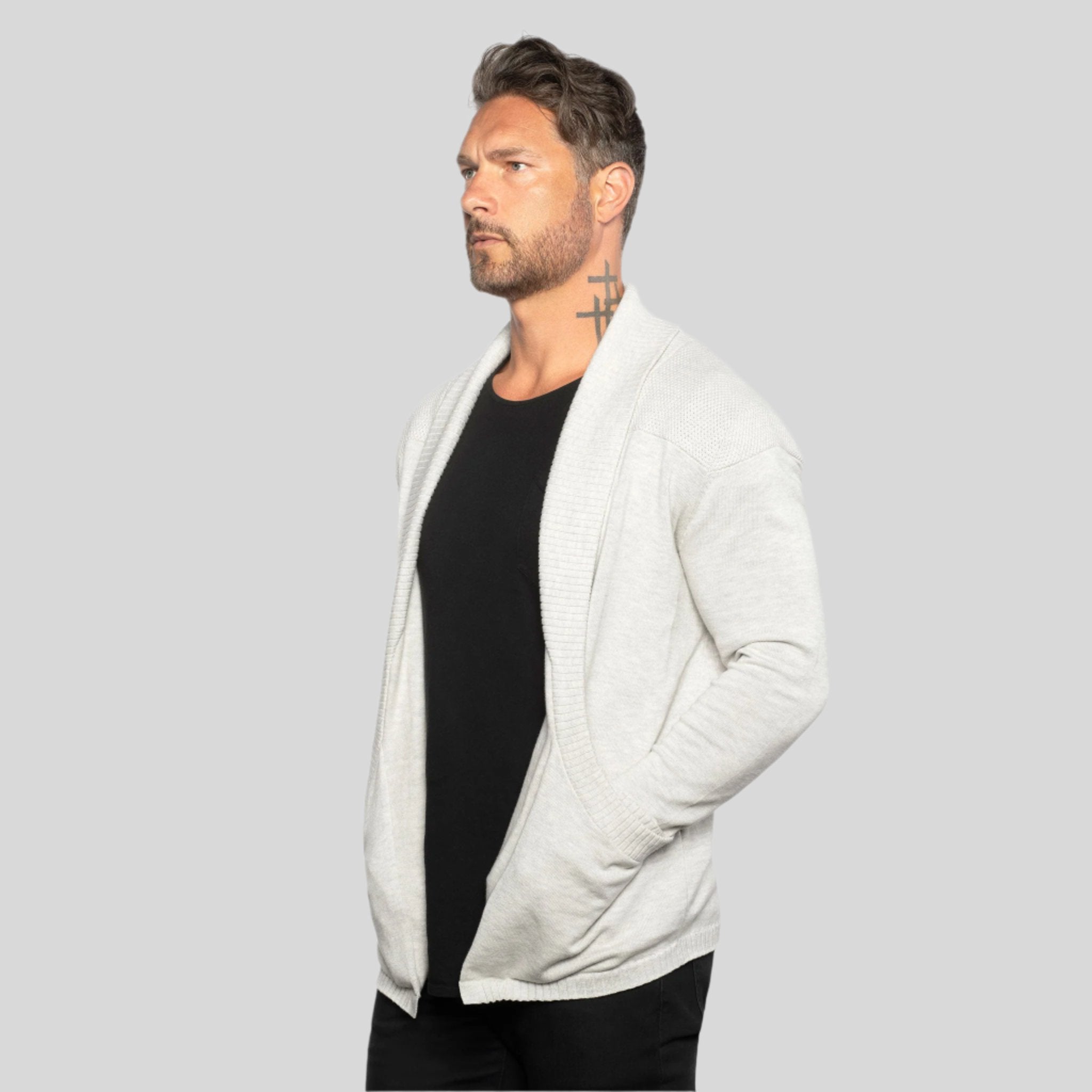 The Hemingway Lightweight Slim Fit Cardigan