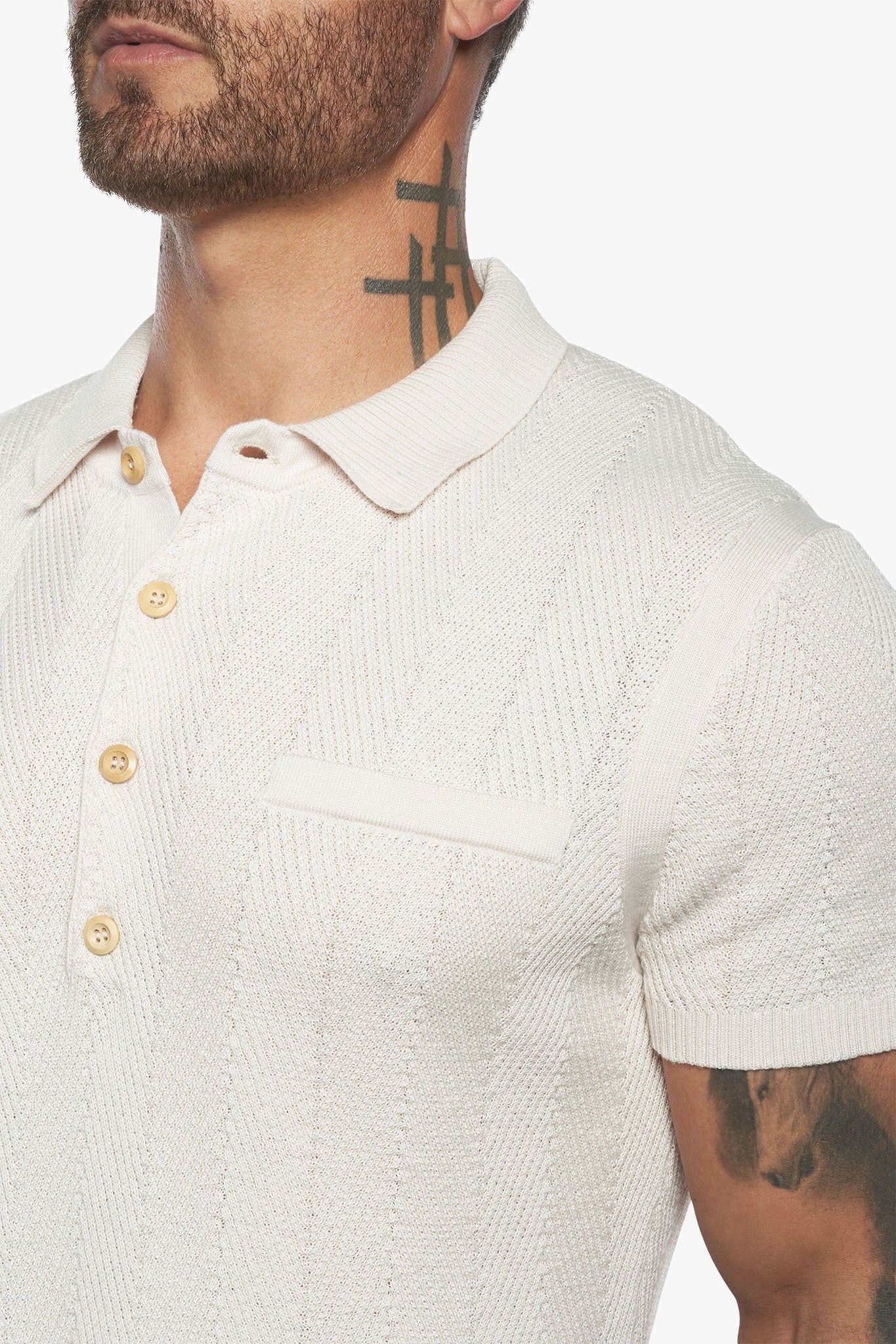 Alastair Slim Fit Knit Polo