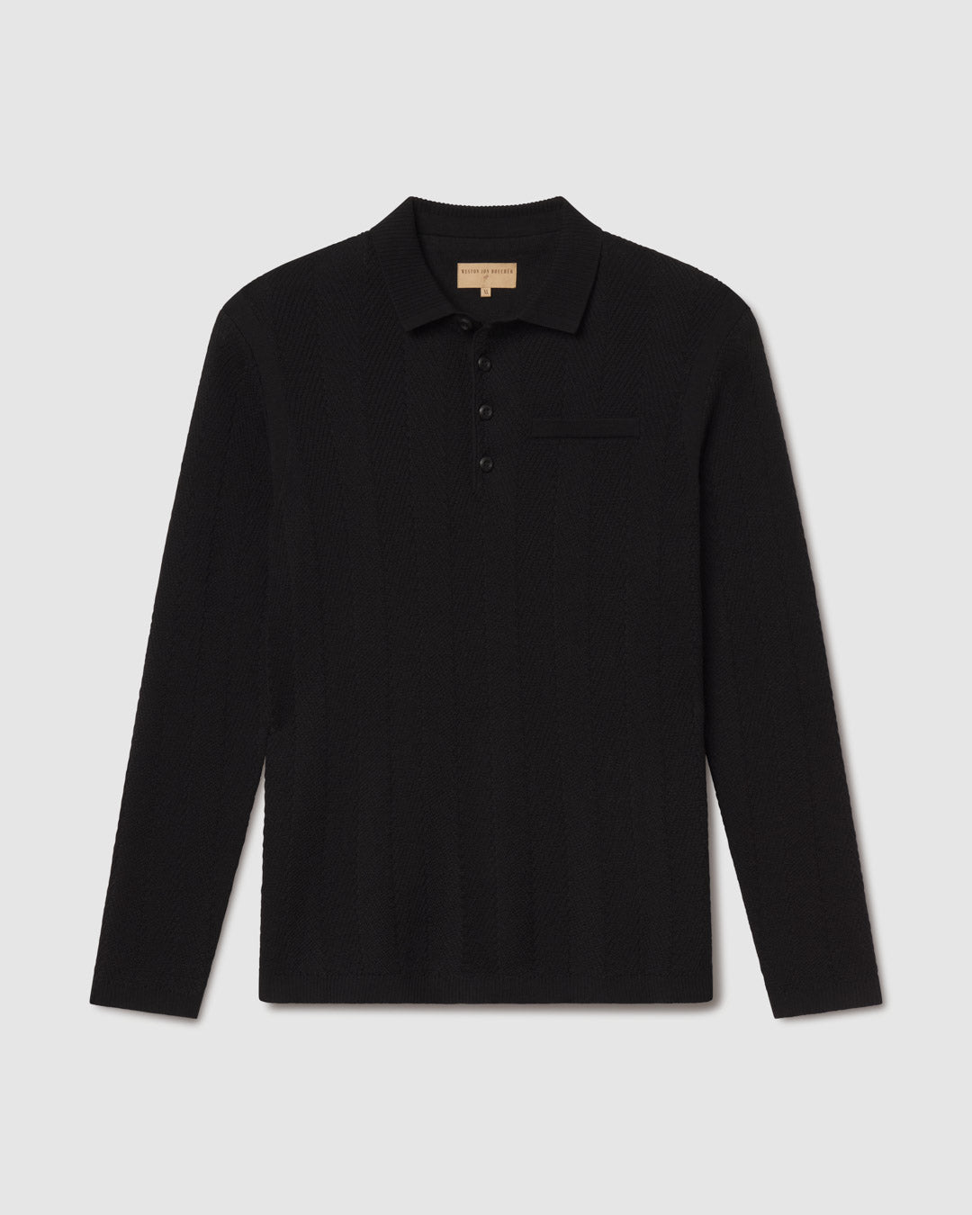 Alastair L/S Slim Fit Knit Polo