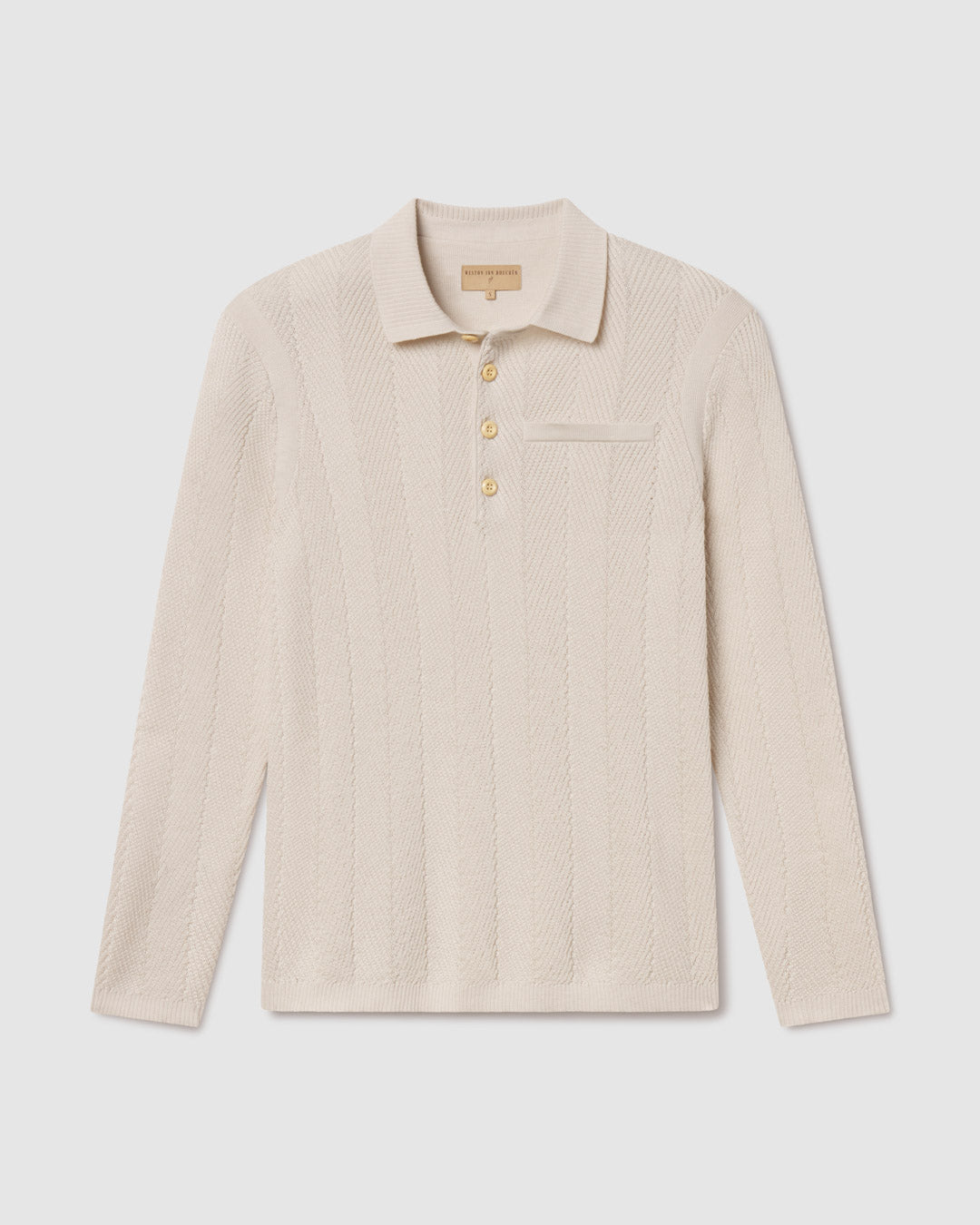 Alastair L/S Slim Fit Knit Polo