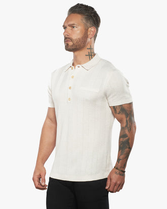 Alastair Slim Fit Knit Polo - WESTON JON BOUCHÉR