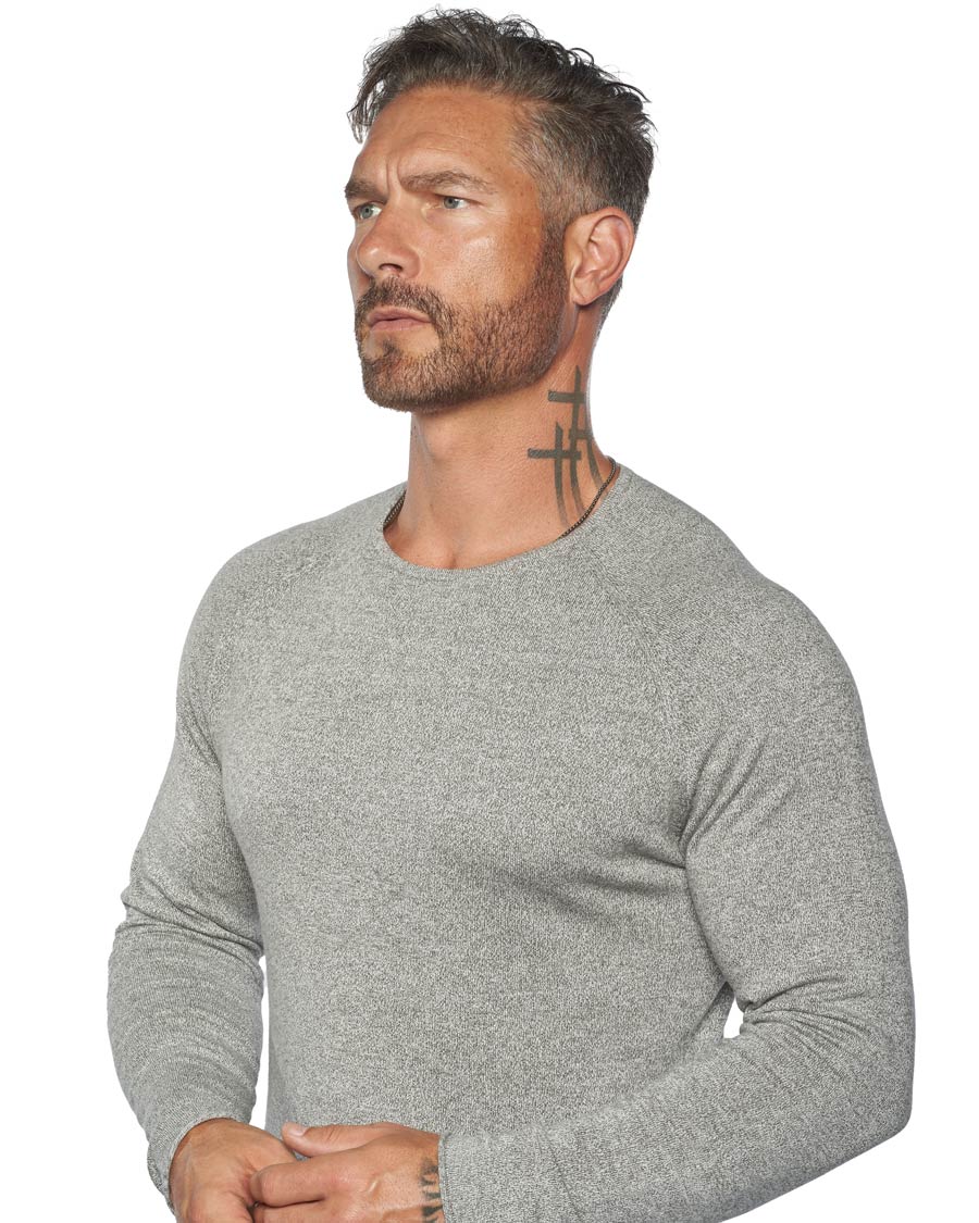 Mens slim fit sweater sale