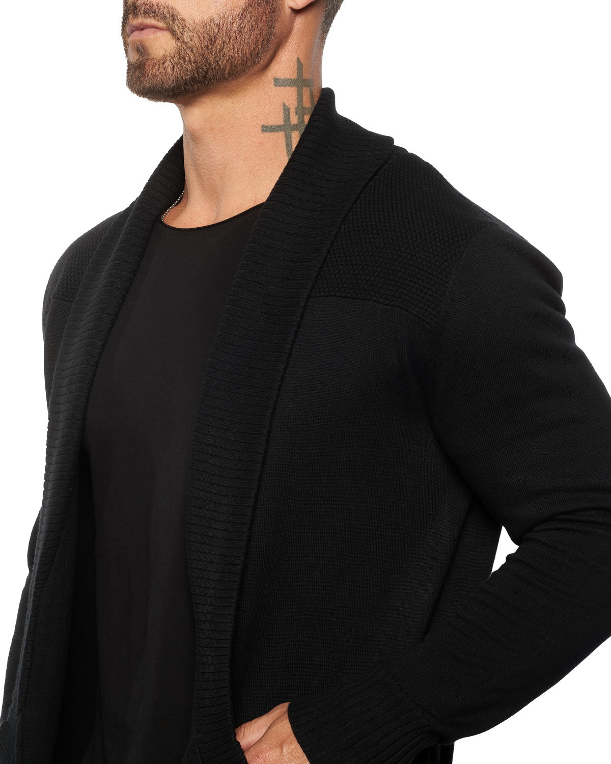 Mens lightweight cardigan best sale